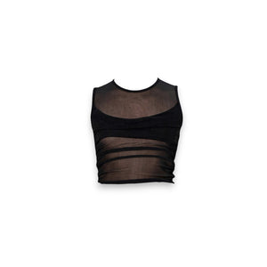Toque Mesh Top