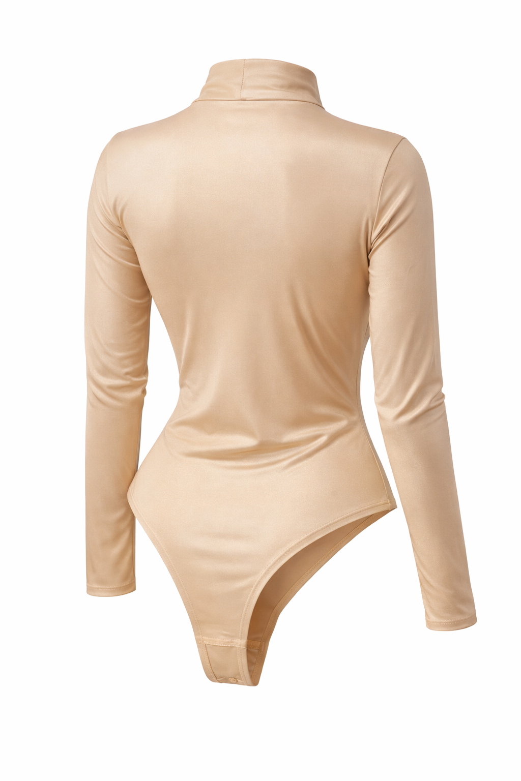 Caramel Ice Mock-Neck Bodysuit