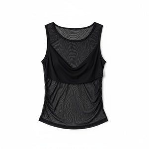 Toque Mesh Top.